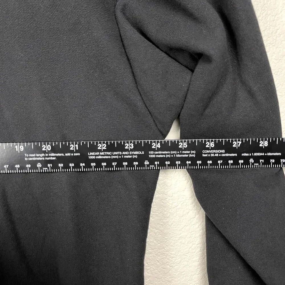 Disney‎ X ChinStudio Bambi Oversized Black Graphic Crewneck Sweatshirt Large